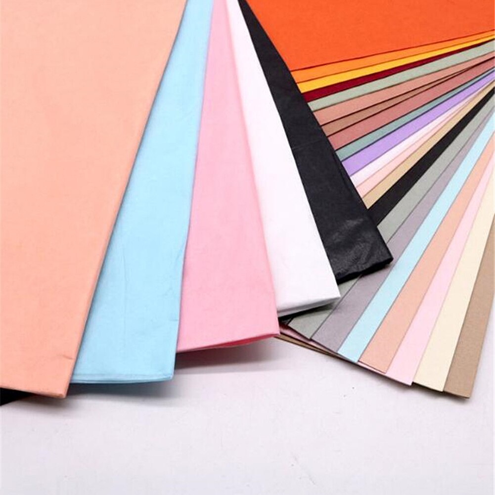 20 sztuk pakowania papier typu kraft walentynki odzież koszula buty Handmade papier typu kraft prezent DIY opakowanie kwiatowy papier pakowy