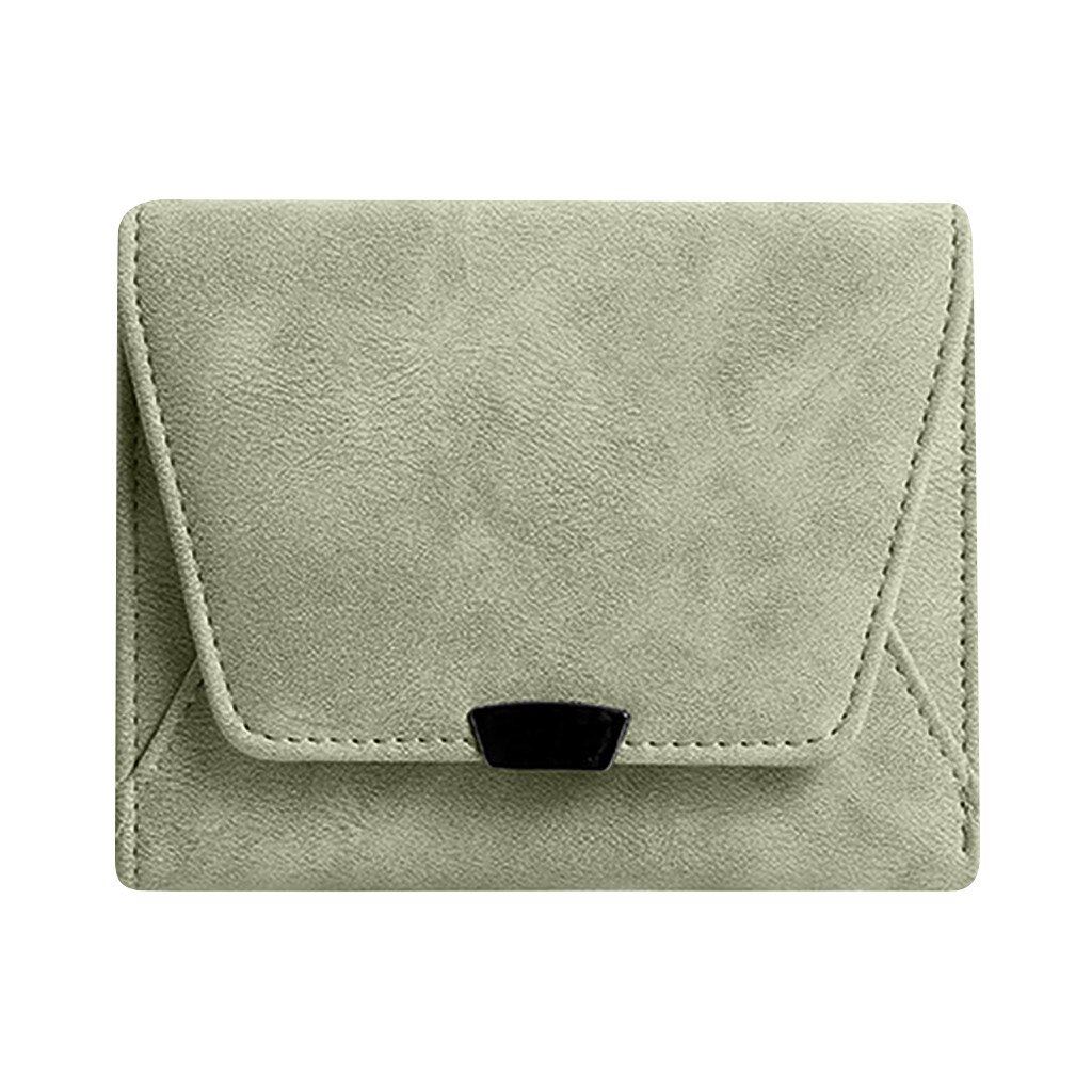 Maioumy Portemonnee Mode Pure Kleur Vrouwen Portemonnee Zakelijke Creditcard Houder Portemonnee Portemonnees Vrouwen Kleine Verse Clutch Bag Portemonnee