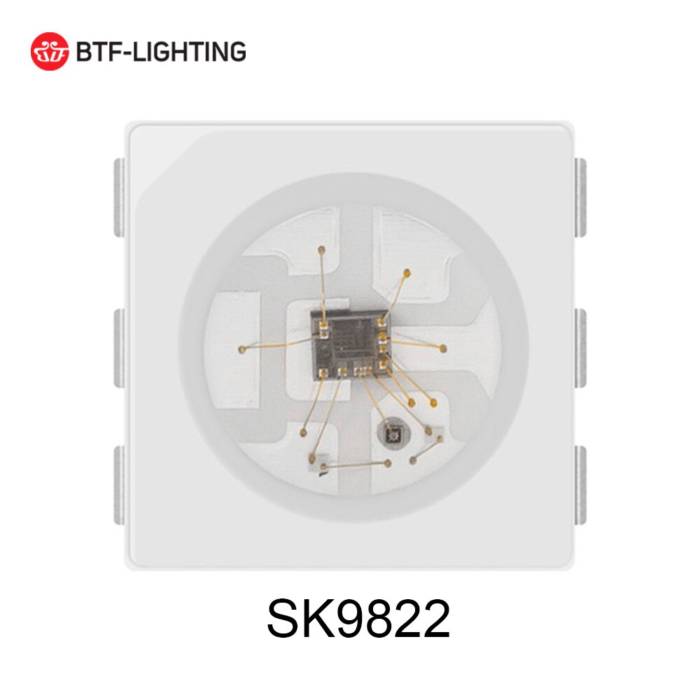 10 pcs WS2812B LED Chips SK6812 RGBW Lights Chip Individually Addressable WWA WS2811 IC SK9822 APA102 WS2813 RGB 3535 5050 DC5V: RGB 5050 SK9822