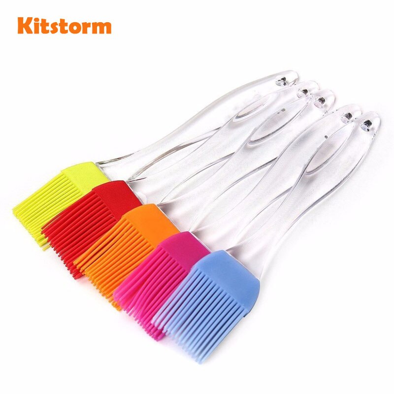 Multifunctionele siliconen bakkwast bak bbq barbecue bestrijken olie kwasten taart accessoires