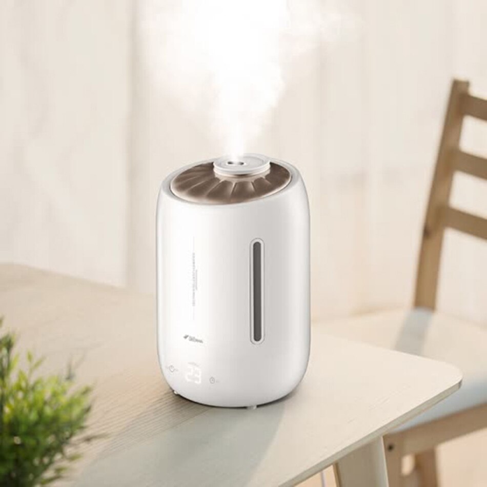 Upgraded Deerma Air Humidifier Xiaomi smart touch-sensitive screen Timing Silent Household 5L Large Capacity F600 Essential oil