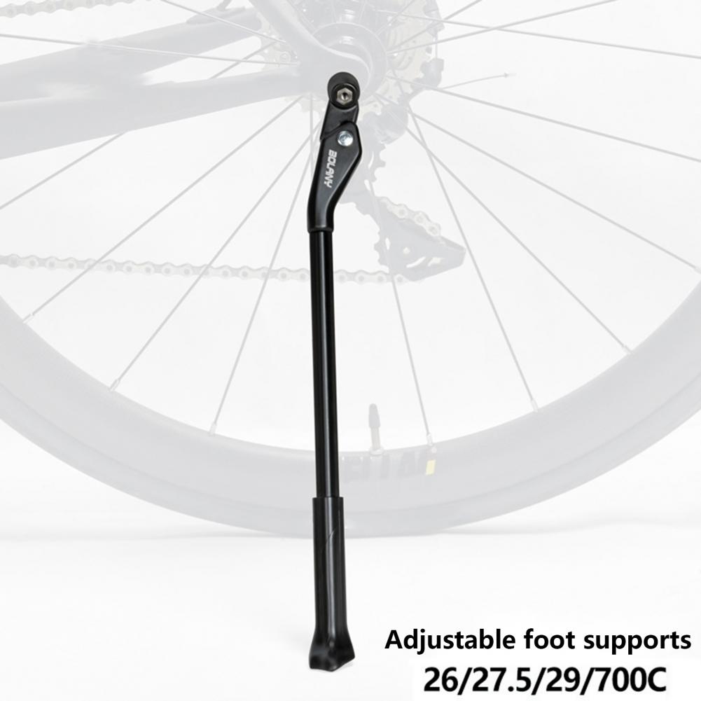 Verstelbare Fiets Deel Aluminiumlegering Draagbare Fiets Kickstand Voor Fiets