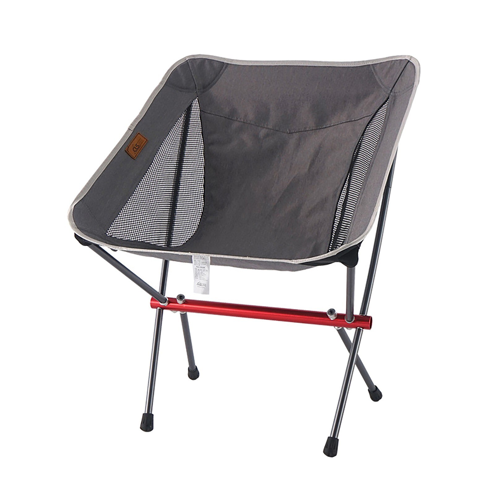 Portable Camping Equipment Camping Chair - Compact Ultralight Folding Backpacking Chairs Fishing Equipment For Fishing Складной: Gray