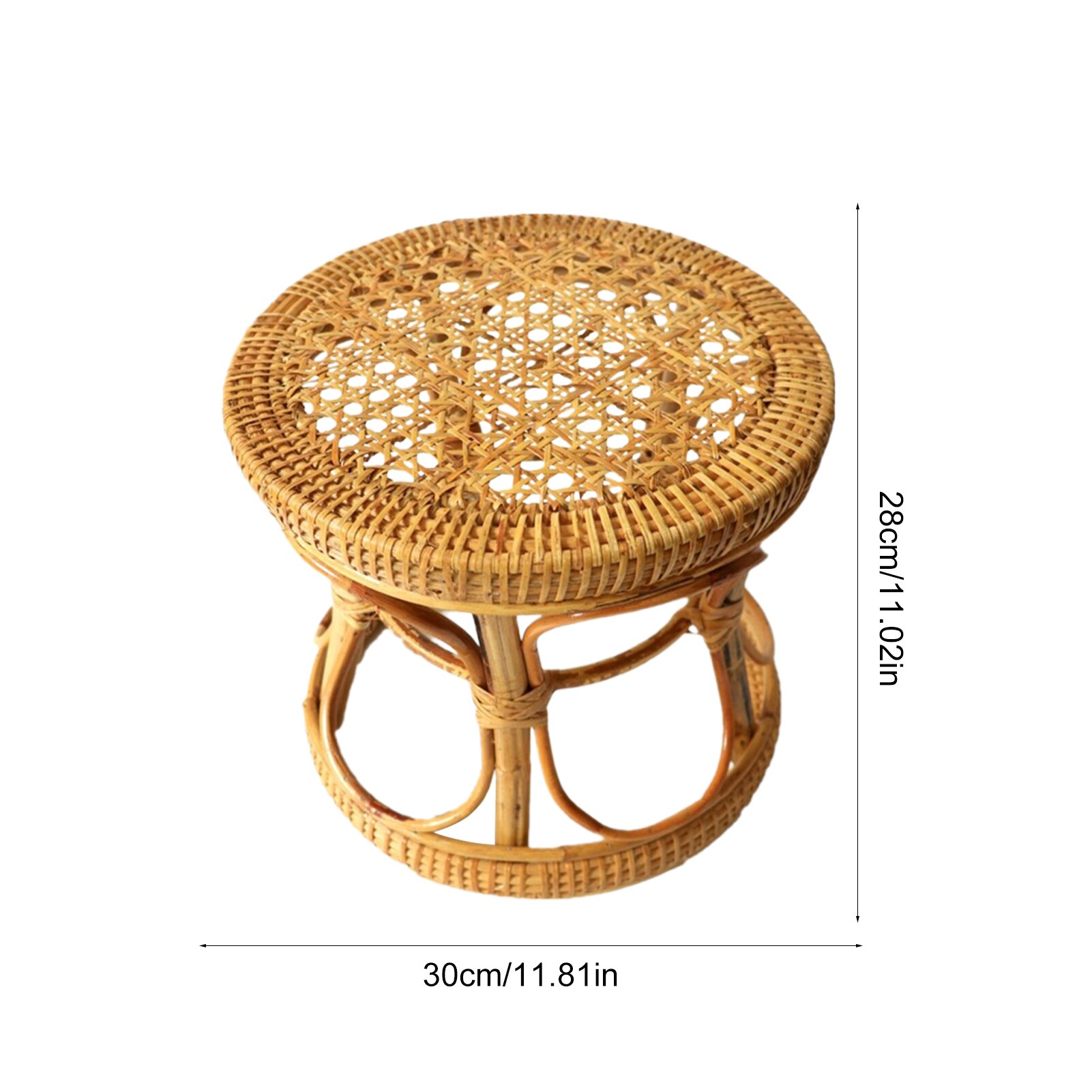 Rotin plante support support support Durable intérieur support de Pot de fleur étagère maison intérieur extérieur cour jardin Patio balcon fleur Stands