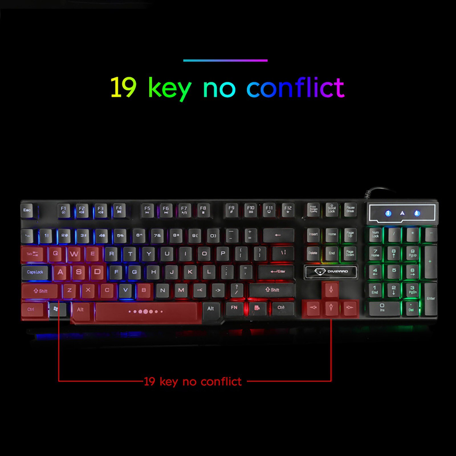 Keyboards And Mouses Combo Gaming Mechanical Highly Waterproof Color Breathing Cool Backlight 104 Keys Keyboards And Mouses Sets