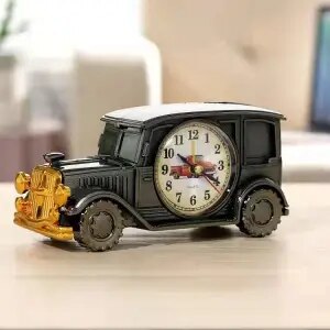 Auto wekker student mannen vrouwen klok kinderen retro auto jongen meisje verjaardag wekker decoratie  e11104: 13