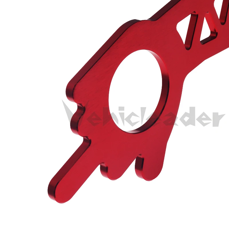 Universele Auto Achter Trekhaak Aluminium Achter Trekhaak Auto Trekband/Tow Touwen/Haak Bumper Trailer haak Trekgereedschap