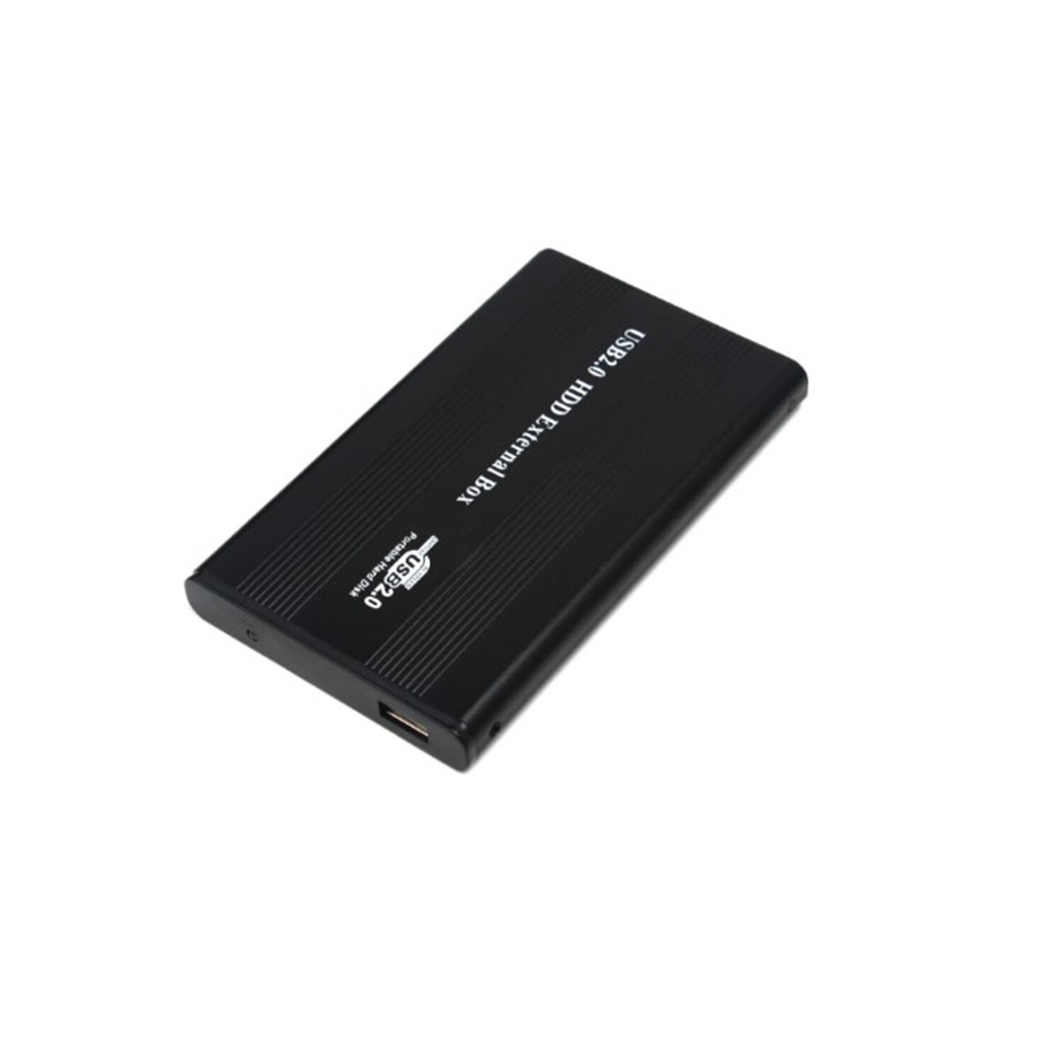 USB 2.0 portable IDE Port disque dur boîtier boîtier boîtier externe 2.5 pouces HDD boîte Caddy en alliage d'aluminium pour ordinateur portable PC