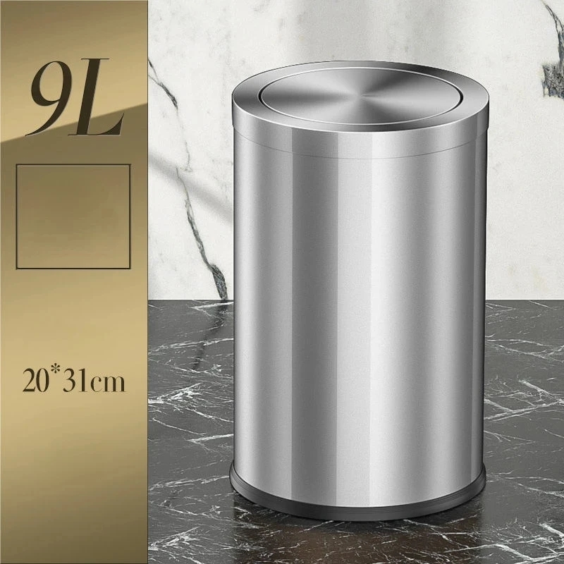 nordisch Goldene Mülleimer Hause Küche Badezimmer Wohnzimmer Wc Mülleimer Luxuriöse Geruch Beweis Abfall Eimer Hotel Reinigung Werkzeuge