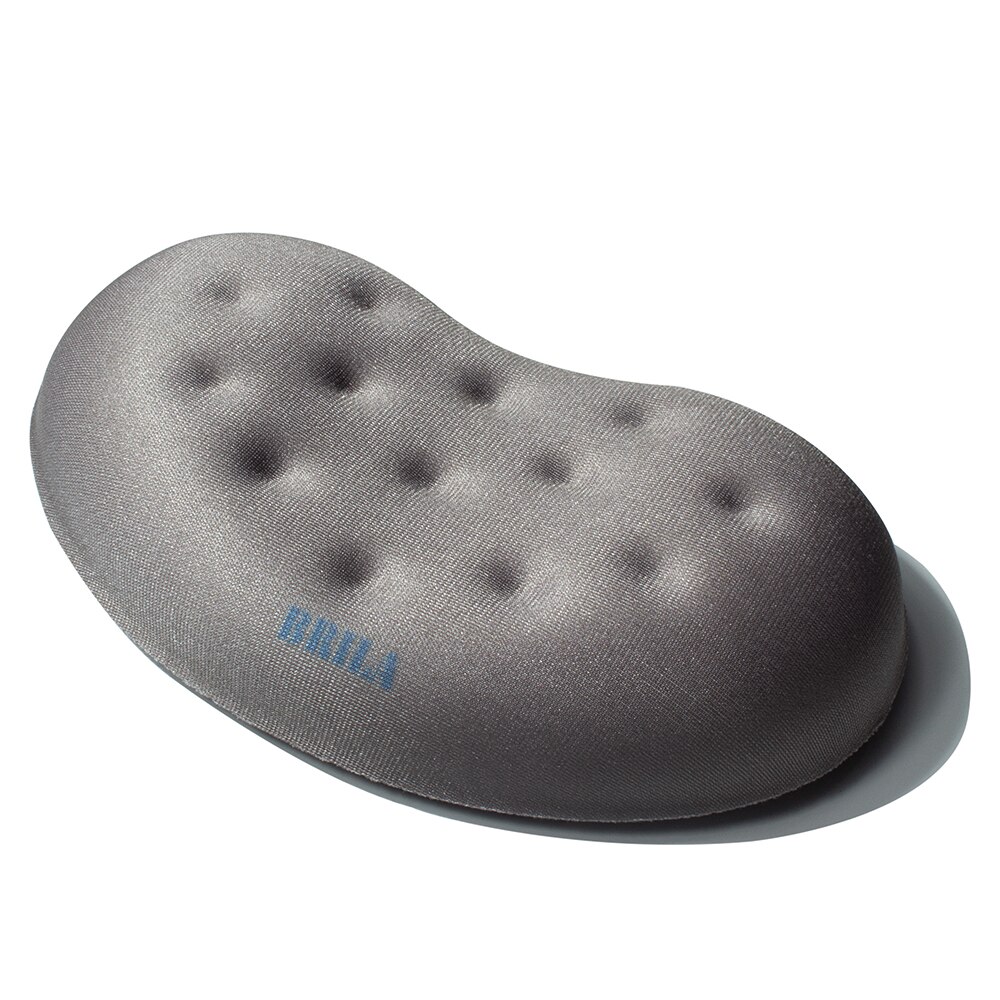 Almofada da almofada do apoio do descanso do pulso do rato & do teclado da ergonomia da espuma da memória de brila para o trabalho de escritório e o jogo de computador, alívio da dor do pulso