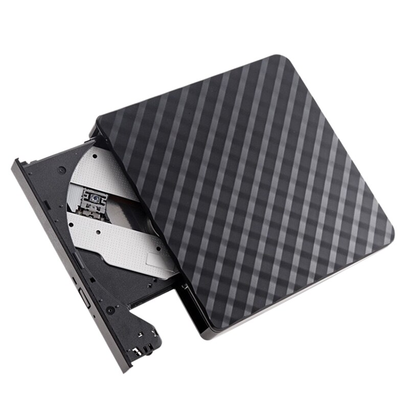 Externe usb bluray drive bluray bd cd dvd speler 3d usb 3.0 type-c brander voor laptop desktop mac os windows  xp 7 8 10: Default Title