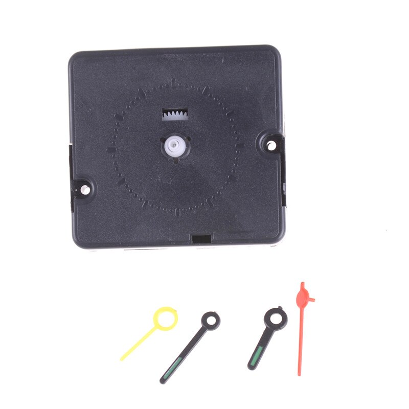 1PCS Black Quartz Alarm Clock Movement Mechanism DIY Replacement Part Set