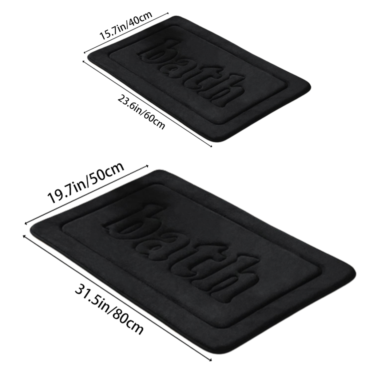 Badkamermat Traagschuim Badkleed Zacht Antislip Snel Droog Badmat Absorberend Machinewasbaar Douchetapapijt Voor Huisdecoratie