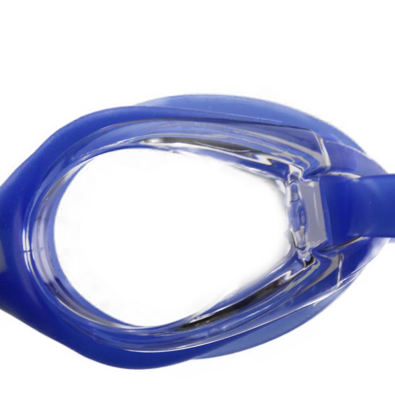 Verstelbare zwembril, anti-condens, uv-beschermende zwembril voor kinderen, waterdichte siliconen zwembril met spiegelglas