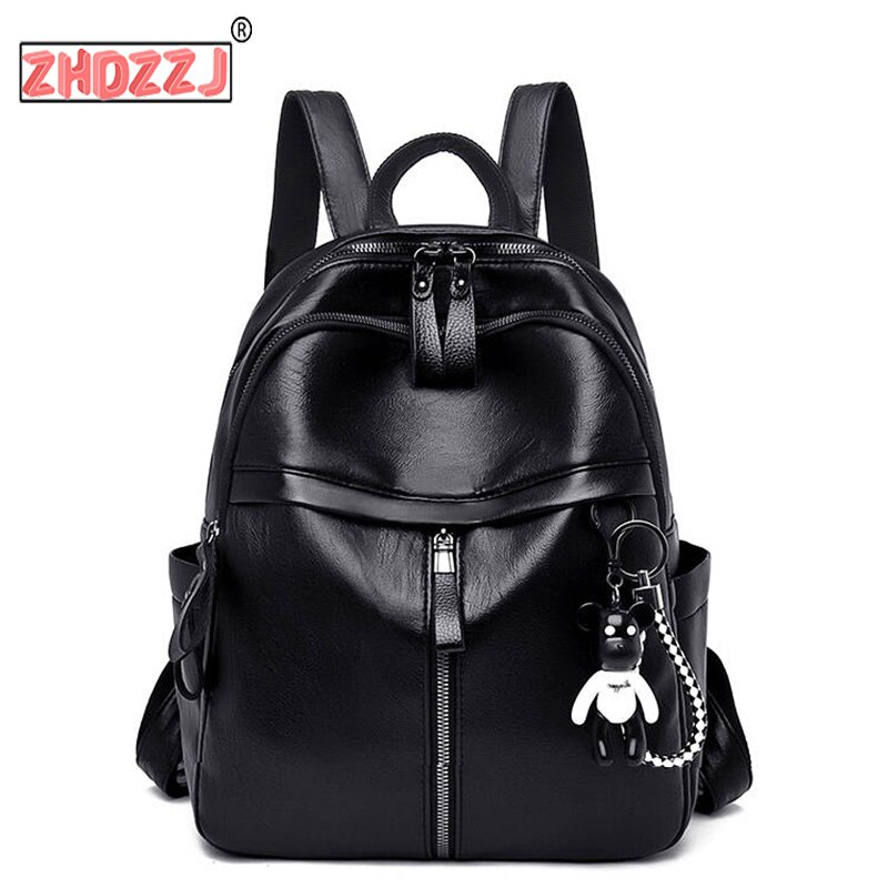 Korean shoulder bag college wind large capacity student mommy backpack