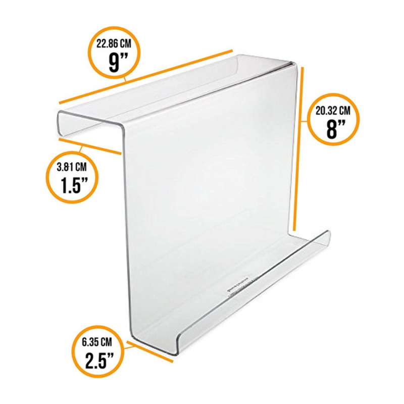 1PC Acrylic Treadmill Book Holder Magazine Reading Rack for Gym Exercising