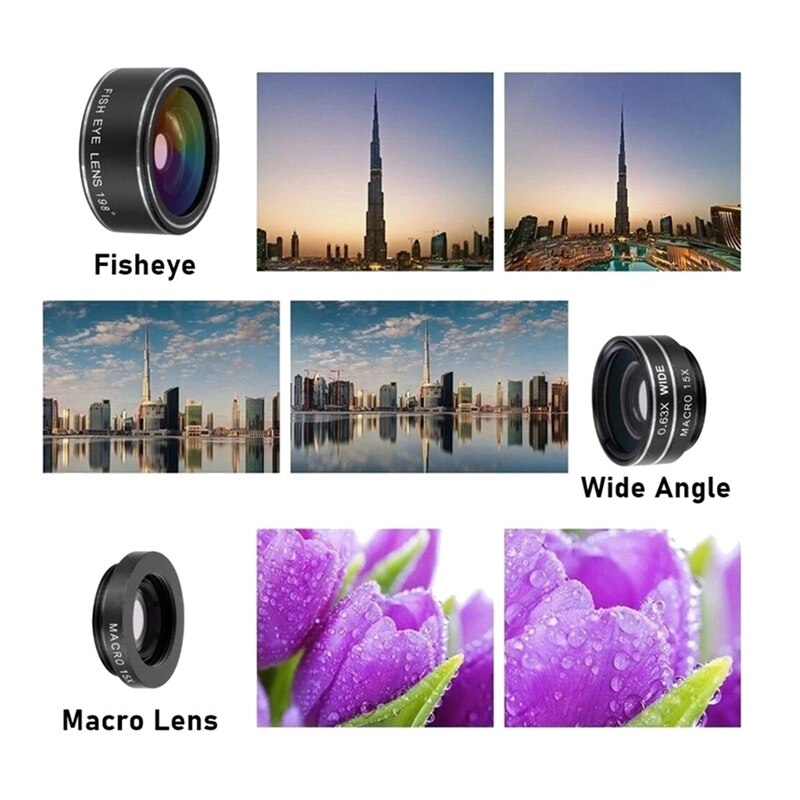 Mool 32X Telefoon Lens Draagbare Camera Macro Zoom Lenzen Voor Iphone 12 11 Pro Max Voor Samsung Vis Ogen Lens voor Telefoon