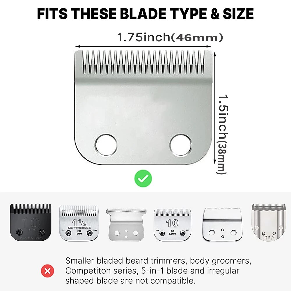 8 unids/set peluquero cortadora de pelo peines guía para cortadora Wahl accesorio corte de pelo peine limitado herramientas de corte de pelo de salón