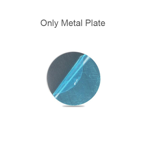 Disco de placa de Metal de rosca para soporte de teléfono para coche con imán de hierro adhesivo de hoja para soporte magnético de teléfono móvil soporte de coche: ellipse gold