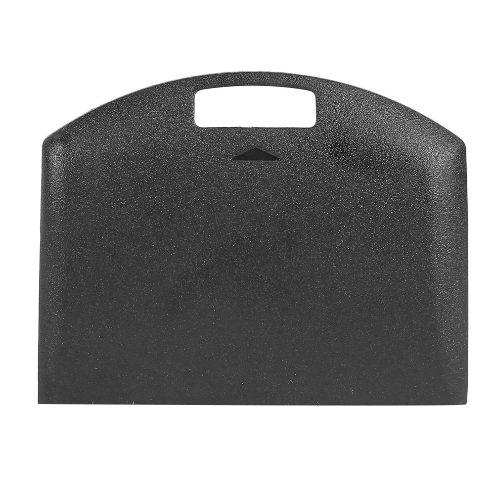 Cubierta de plástico para puerta trasera de batería, funda protectora para Sony PS Portátil PSP 1000, pieza de repuesto de 60x48x4mm, color blanco y negro, 1 unidad: Negro