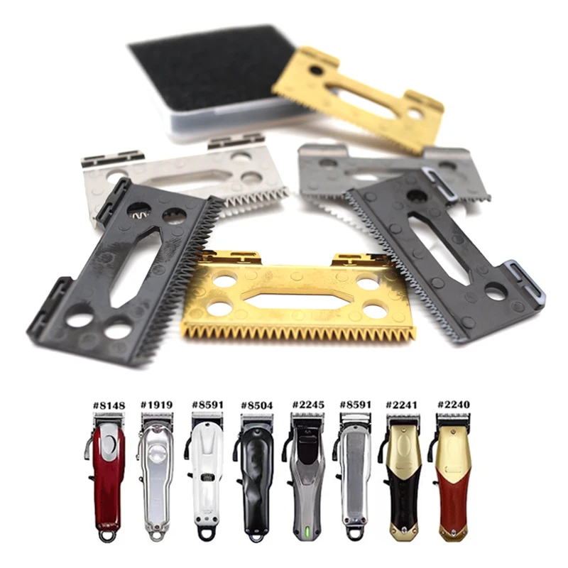 Cuchillas de cerámica móviles de repuesto para cortadores de cabezal de corte WAHL 5 Star Series Stagger y dientes estándar