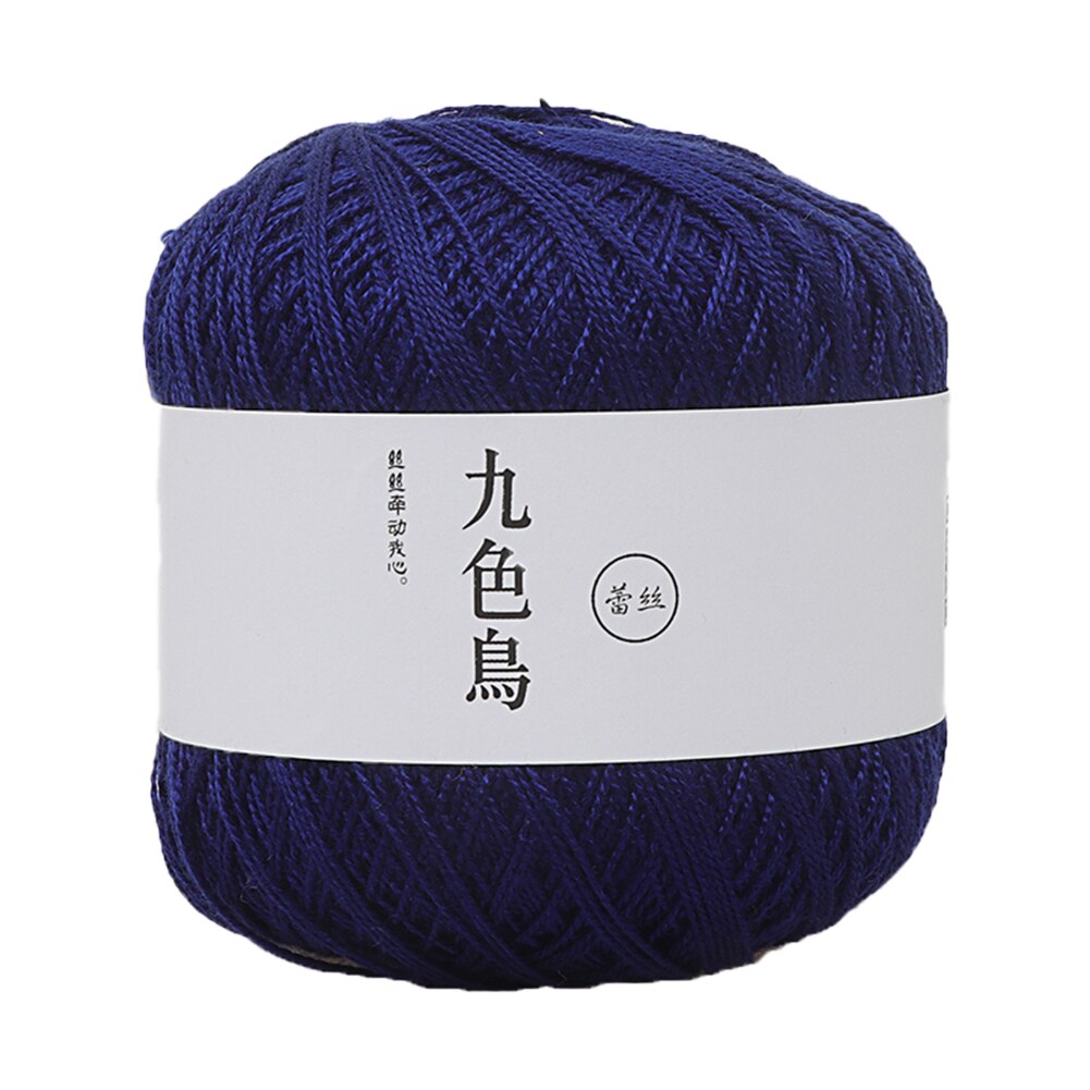 1 Roll Two Strands Soft Cotton Rope DIY Knitting Weaving Twine Thread Cord Yarns Scarf Sweater Eco-friendly