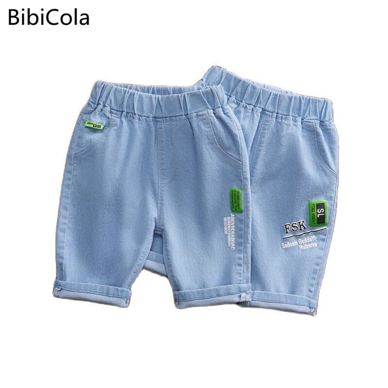 Adorable Baby Boys Shorts Summer Casual Denim Short Pants for Toddler Girls Pockets Design Clothing Children Jeans Pants