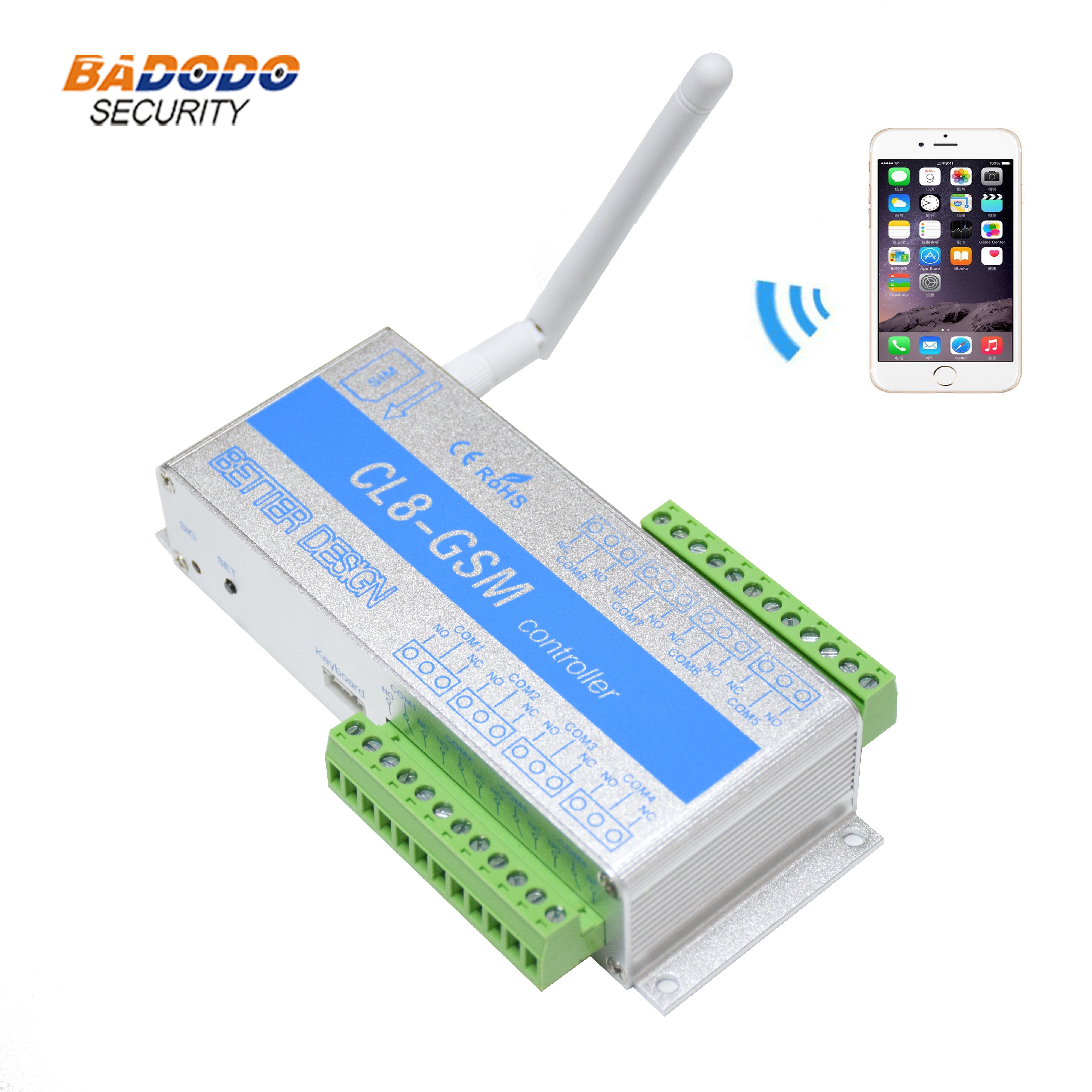 Wireless GSM Remote Controller ON/OFF switch CL8-G... – Vicedeal