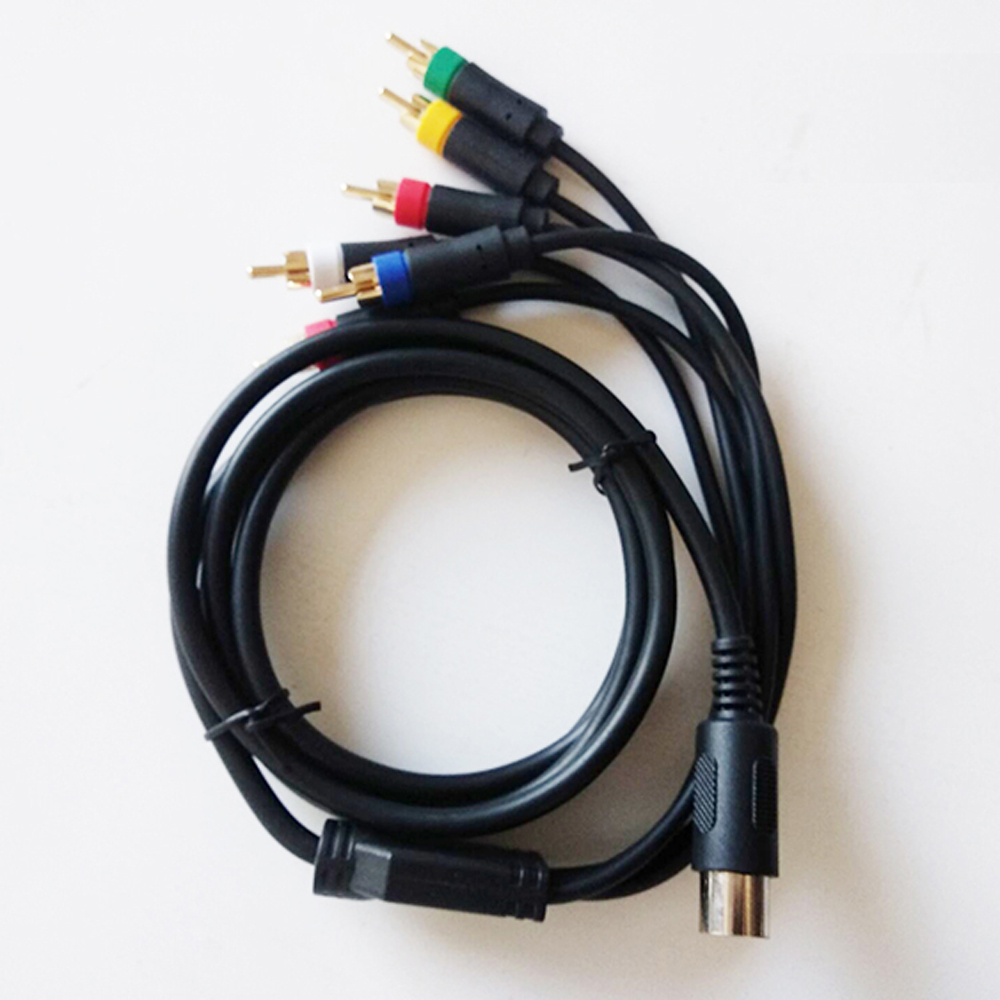 Component Composite RGB/RGBS Cable 16 bit Cord For SEGA MD1 Console Accessories: Default Title