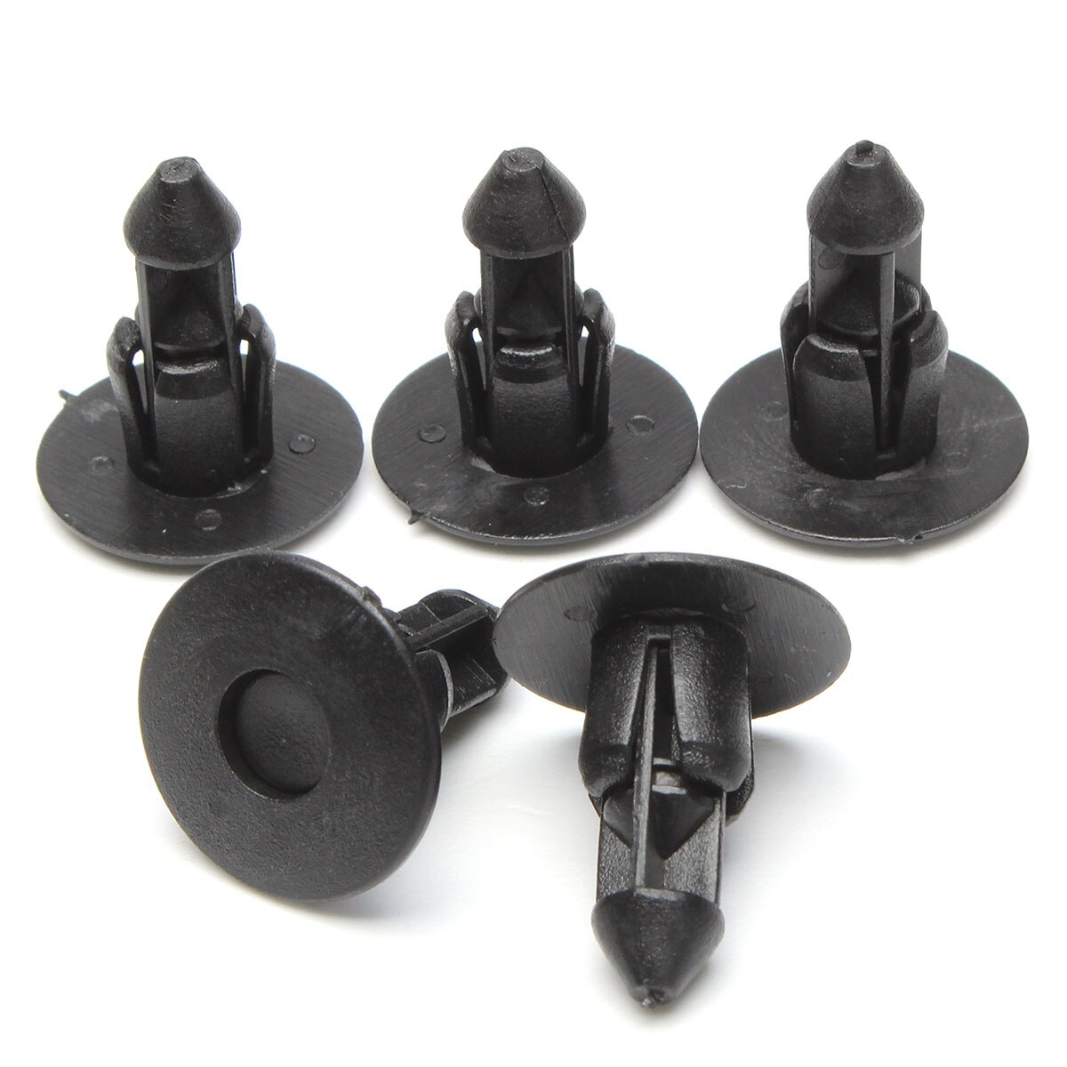10 piezas de remaches de plástico, Clips embellecedores de 8mm para parachoques Suzuki, alféizar, Kit de Panel embellecedor,
