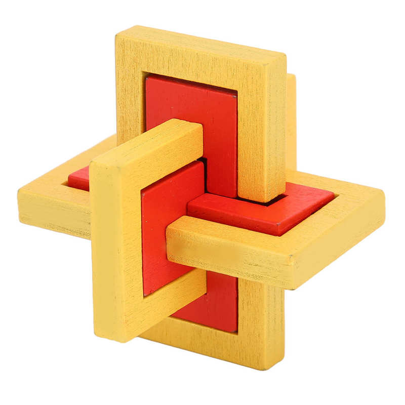 Unlock Interlock Puzzel Puzzel Unlock Speelgoed Logic Training Voor Ouderen Voor Home Reizen