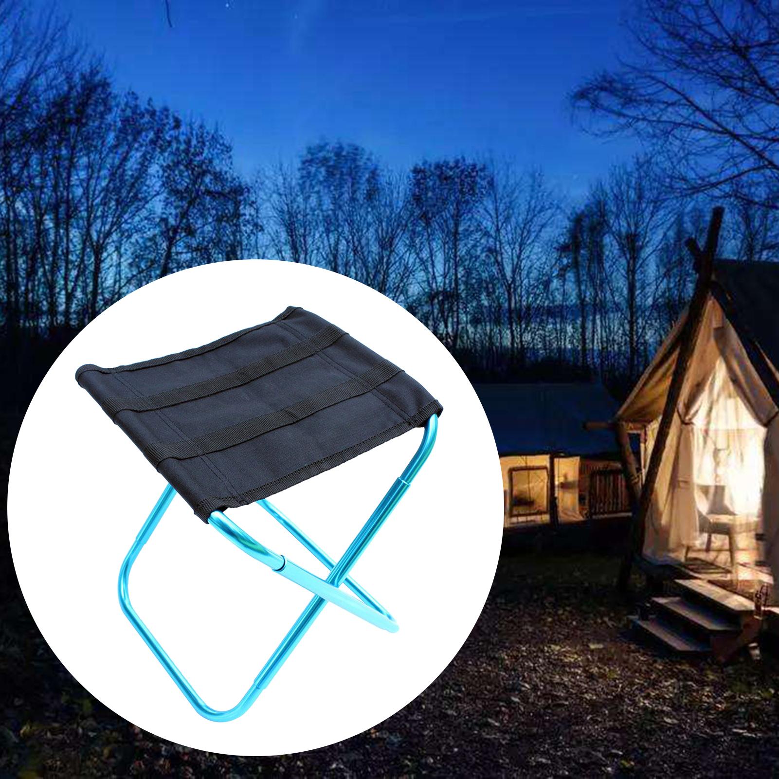 Aluminium Alloy Folding Fishing Chair Lightweight Picnic Camping Stool Furniture