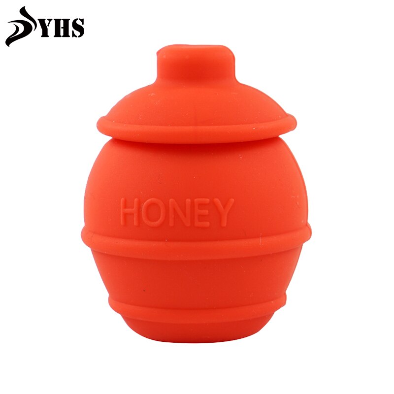 3pcs 35ml Nonstick Silicone Wax Containers Silicone Storage Container bottle jar dad For Wax Oil: red