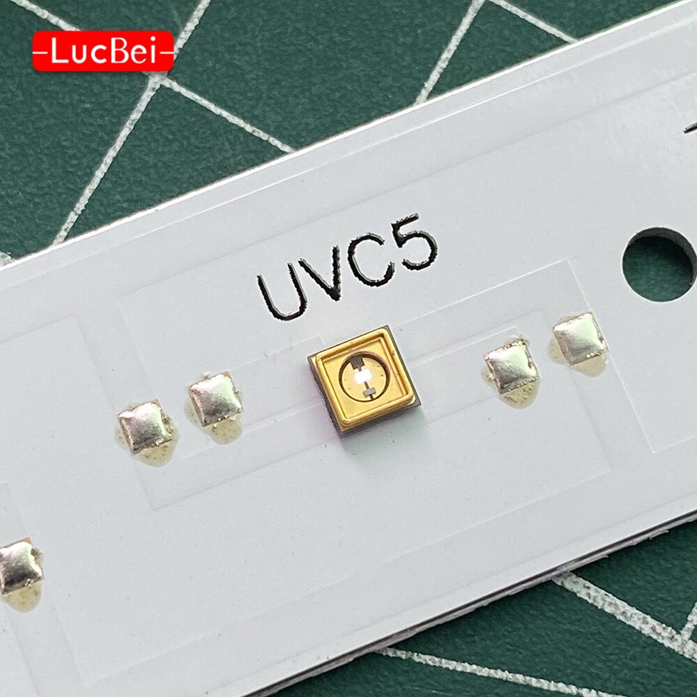 6V 275nm 5W Uvc Led Module Voor Uv Lamp Sterilisator Uvc Diepe Violet Ultraviolet Licht Voor sterilisatie