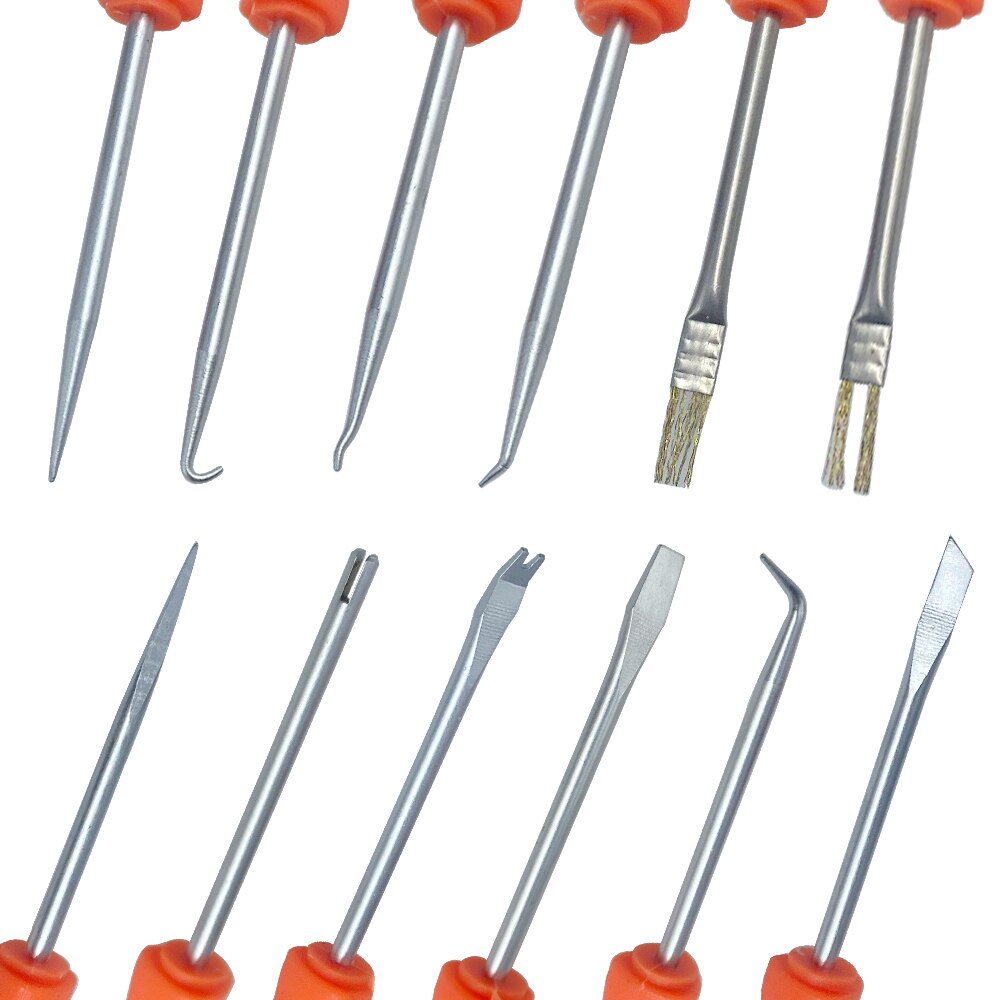 Electronic Heat Assist Repair Tool Set 6pcs/set Welding Solder Soldering Station Iron Tool Welding Grinding Cleaning Tool