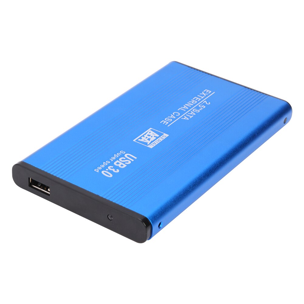 6 gbps  yd5 aluminiumlegering 2.5 inch harde schijfbehuizing sata naar usb 3.0- adapter externe hdd ssd-behuizing voor 2.5- inch sata hdd/ssd: Blauw