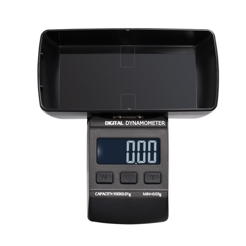 Mini Portable Balance Gauge Weight Digital Turntable Calibration Force Scale High Accuracy LCD Display