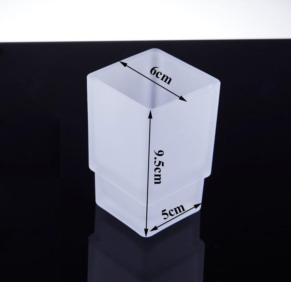 Glas rund / firkantet sæbeskål, reparationsdele: Model g