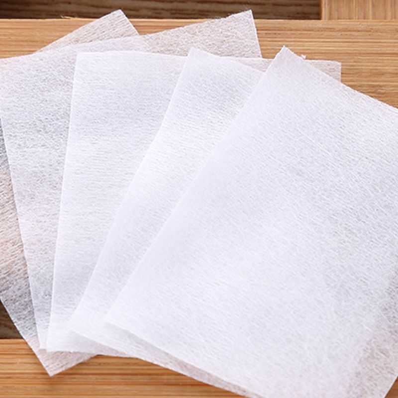 500 stk/pose ansigtsbehandling tynde non-woven makeup bomuldspuder neglelakfjerner servietter