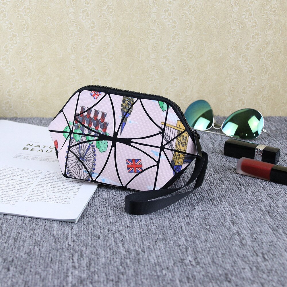 F.N.JACK Womens bags simple folding minibag handbags small geometric female bag waterproof bag girl ladies bags: 004