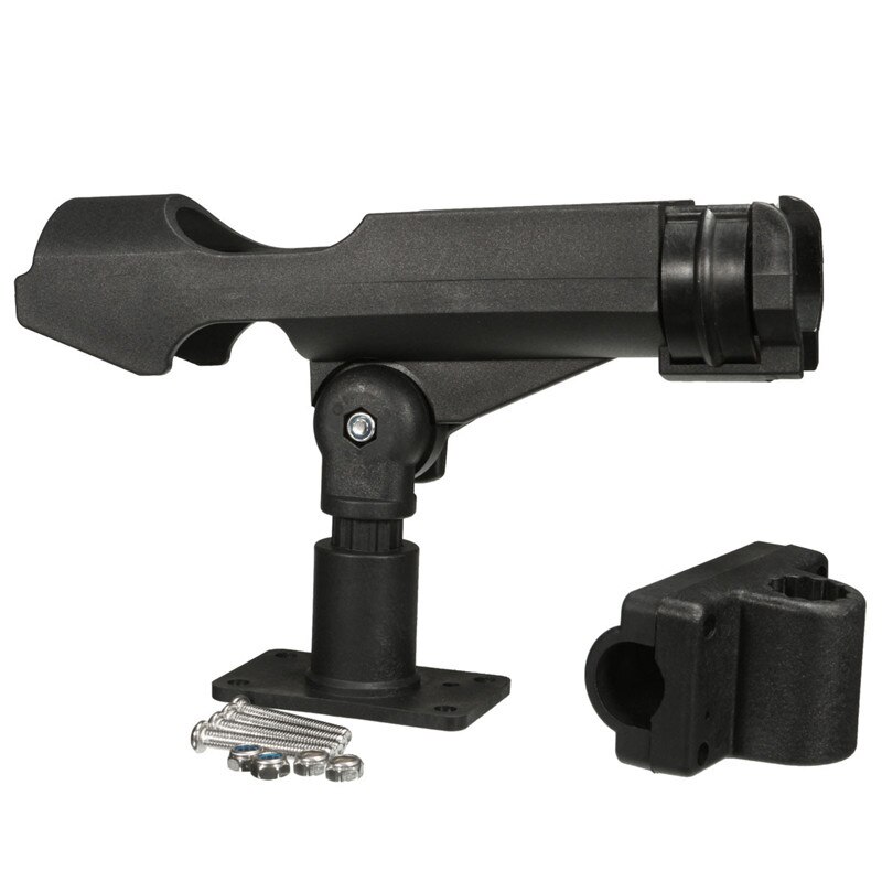 1PCS Adjustable Inflatable Boat Accessory Dinghy Raft Fishing Tool Rod Holder Pole Board Kayak Fixer Fix Pole Mount Tool