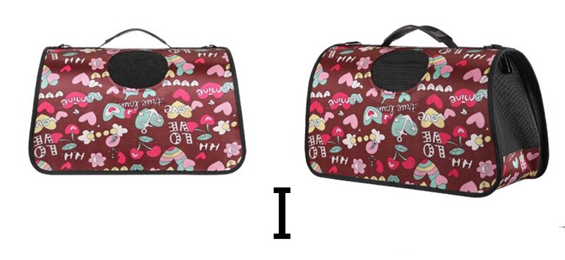 Pet Dog Carrier Bag Chihuahua Travel Bag Outdoor Shoulder Bag For Small Dog Cat Handbag Summer cachorro pet products: I