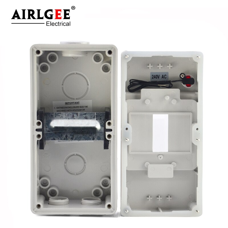 IP66 56CB4N 4-way mini waterproof plastic solar DC waterproof distribution box / junction box for miniature circuit breaker
