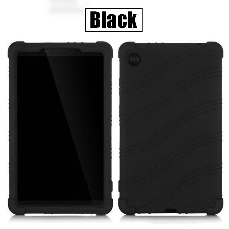 Étui en Silicone pour Lenovo Tab M7 7.0 pouces TB-7305F TB-7305X TB-7305i Tablette Souple Housse de Support Funda Coquille pour Les Enfants: Black