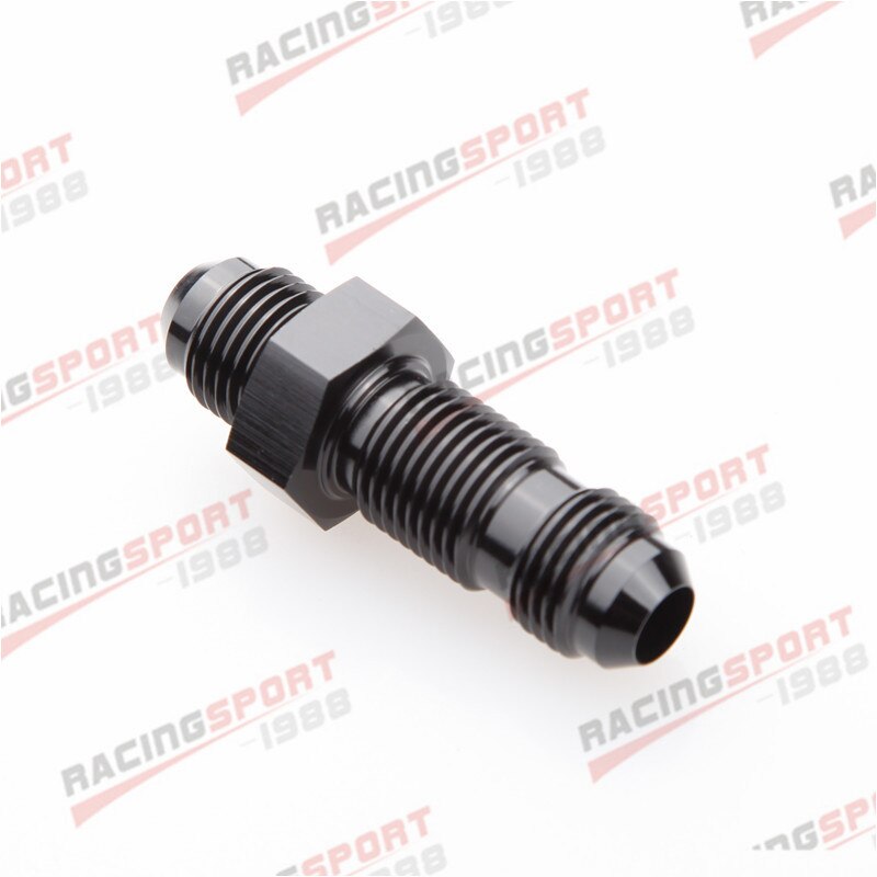 -12 AN AN12 Straight AN Bulkhead Aluminum Fitting Adaptor Blue/BLACK