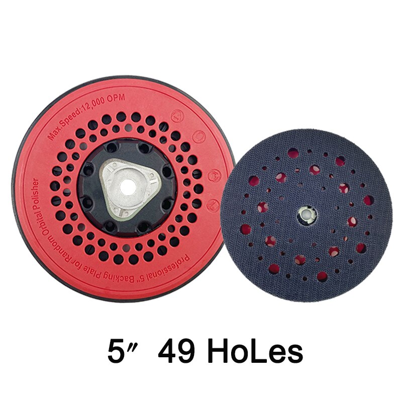 Bt-Marflo Achterplaat Voor Dual Action Polijstmachine Da Polijstmachine Achterplaat Back Houder 5 Inch 125Mm 6 inch 150Mm: 70P5D49NR