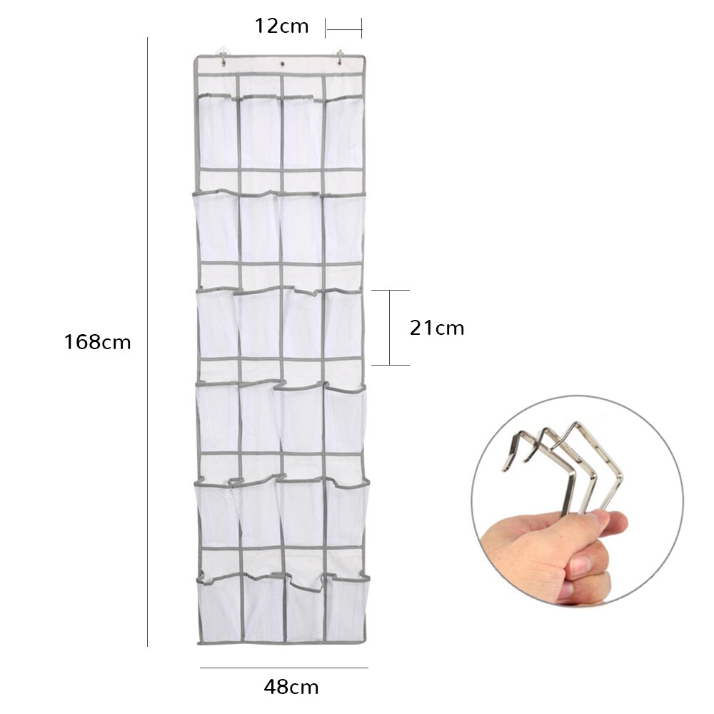 Szafka wisząca Organizer szafa ubrania buty okulary kluczowa torba robić przechowywania drzwi pilot mały przedmiot wykończenie salonu: biały kolor