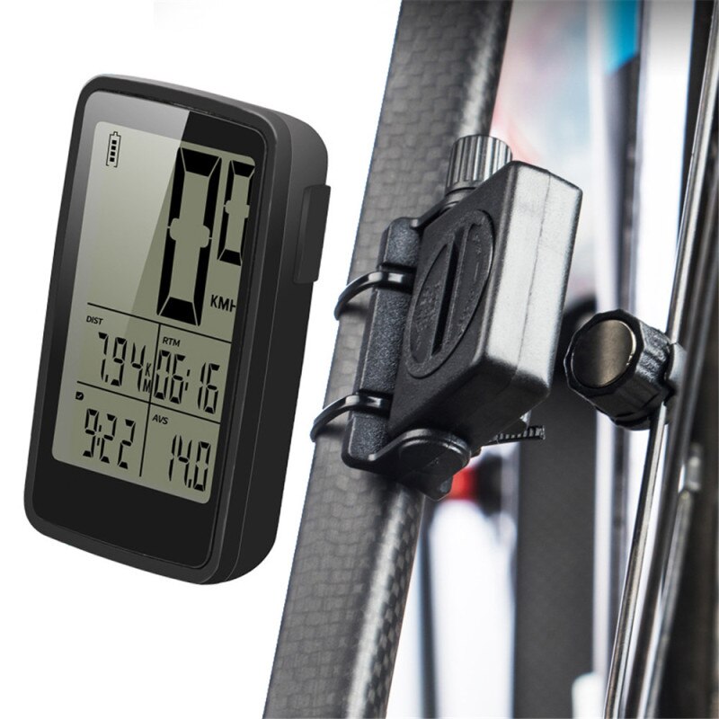 Draadloze Fietscomputer Usb Oplaadbare Draadloze Fiets Computer Fiets Snelheidsmeter Kilometerteller Fiets Accessoires