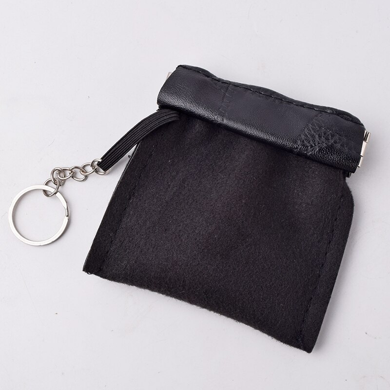 Grils Eenvoudige Portemonnee Met Auto Sleutelhanger Case Vrouwen Pu Lederen Portemonnee Kleine Toetsen Kaart Huishoudster Tas Sleutelhanger Houder pouch