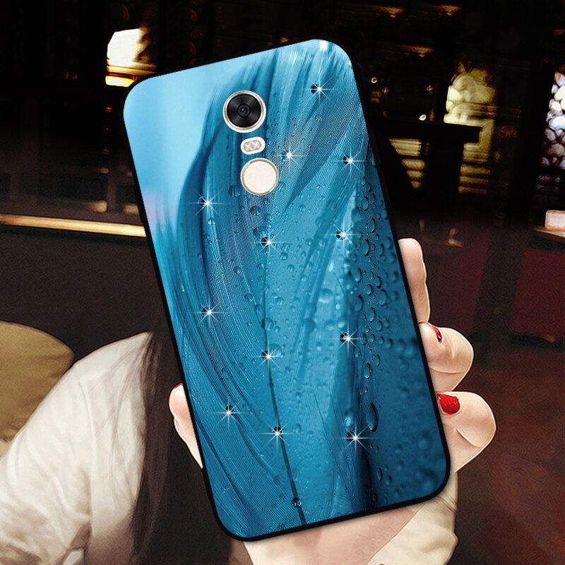 Luxe Siliconen Gevallen Voor Xiaomi Redmi 5 5.7 "Glitter Diamond Shell Cover Voor Redmi 5 Plus 5.99" rhinestone Case: Redmi 5 Plus (5.99) / Blue